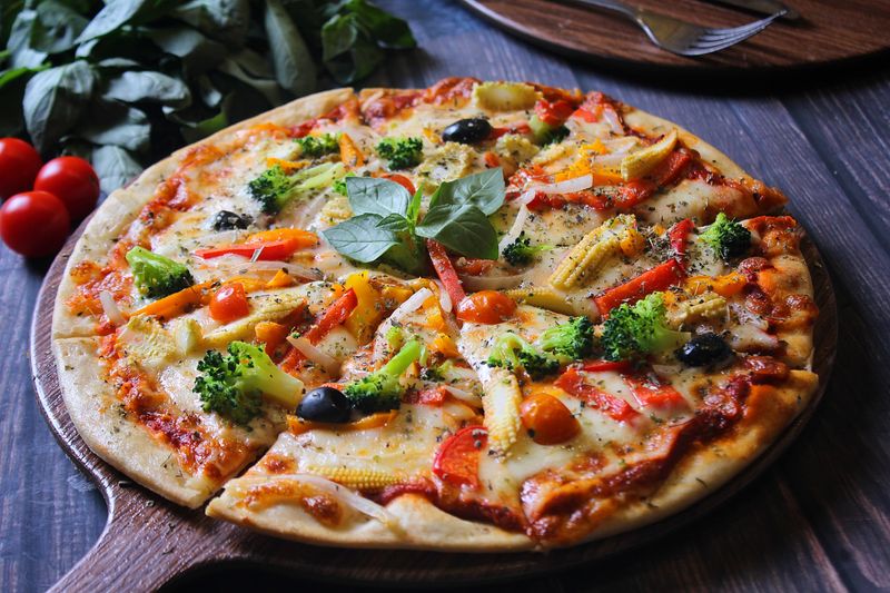 The Purple Punch signature pizza at Punch pizza