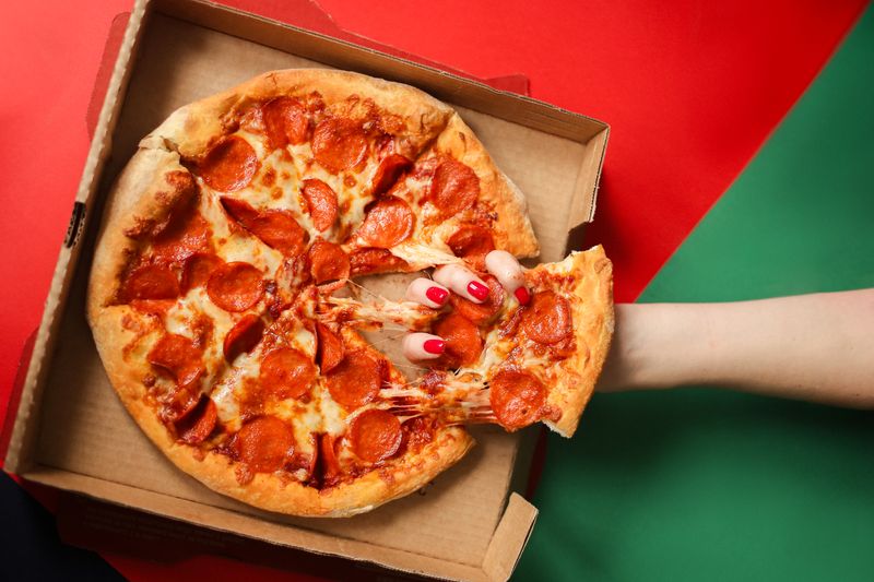 Pepperoni Punch pizza at Punch pizza