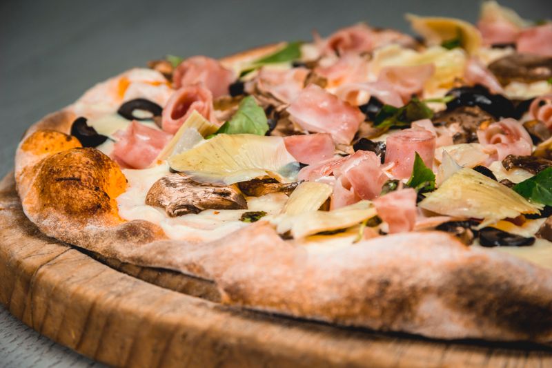 The Forager mushroom punch pizza at Punch pizza