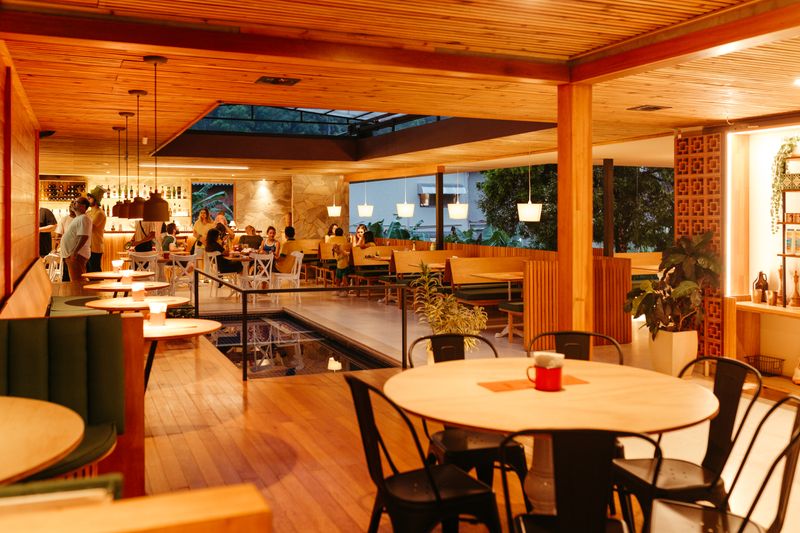 Punch pizza kitchen interior with handcrafted pizzas